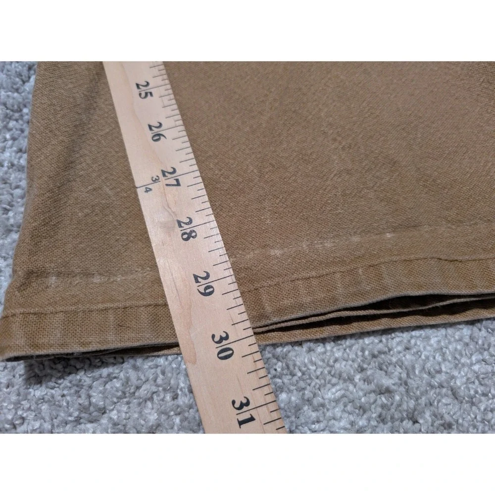 Lot of 2 Dickies‎ Mens Relaxed Fit Carpenter Pants Brown Gray Canvas Workwear